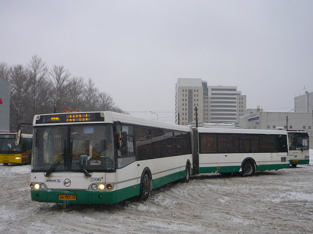 Санкт-Петербург, ЛиАЗ-6213.20 № 2106