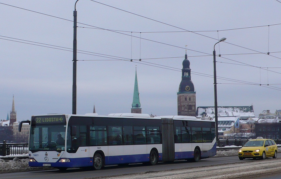 Латвия, Mercedes-Benz O530G Citaro G № 76821