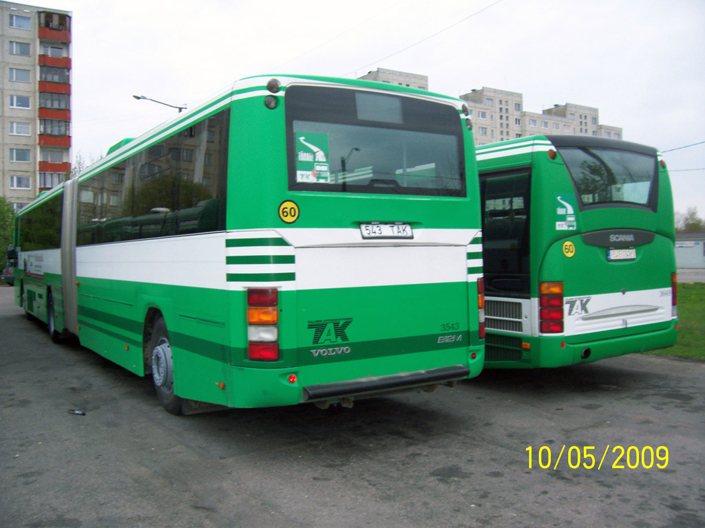 Эстония, Säffle 8500 № 3543; Эстония, Scania OmniLink I № 3649