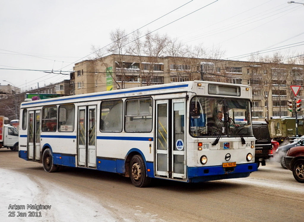 Свердловская область, ЛиАЗ-5256.40 № 1378