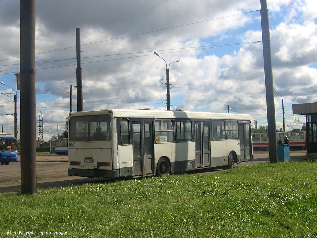 Санкт-Петербург, ЛиАЗ-5256.25 № 3063