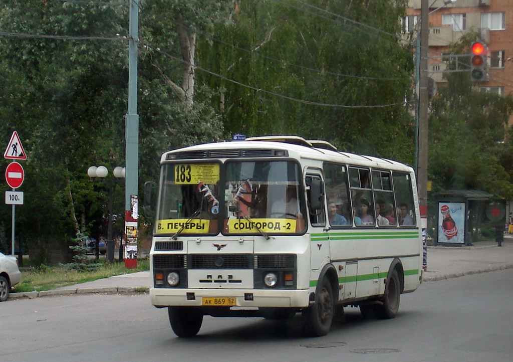 Нижегородская область, ПАЗ-32054-07 № АК 869 52