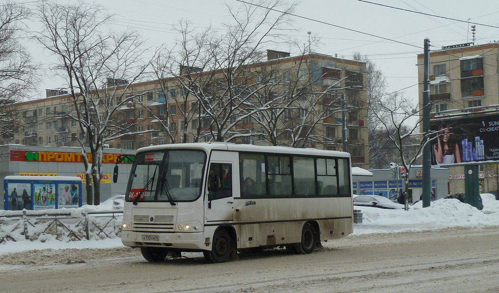 Санкт-Петербург, ПАЗ-320402-03 № А 733 СМ 76