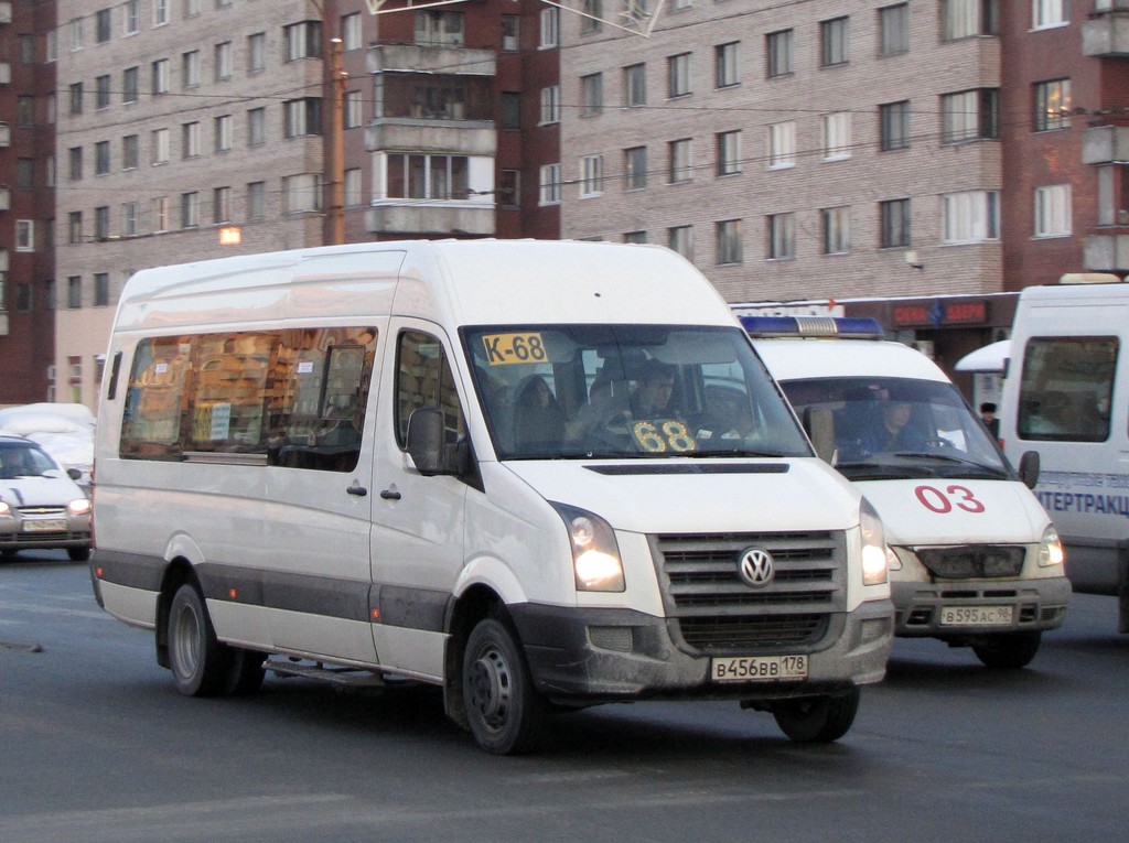 Санкт-Петербург, БТД-2219 (Volkswagen Crafter) № В 456 ВВ 178