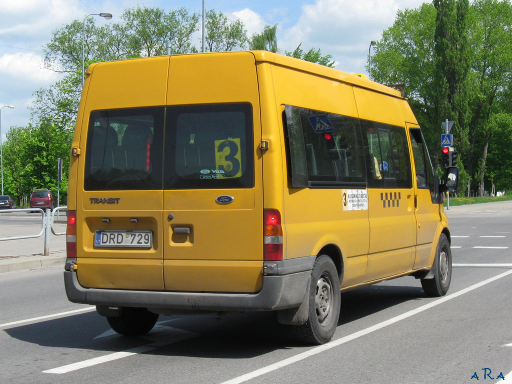 Литва, Ford Transit 75T330 № DRD 729