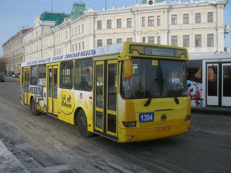 Омская область, ЛиАЗ-5256.25 № 1394