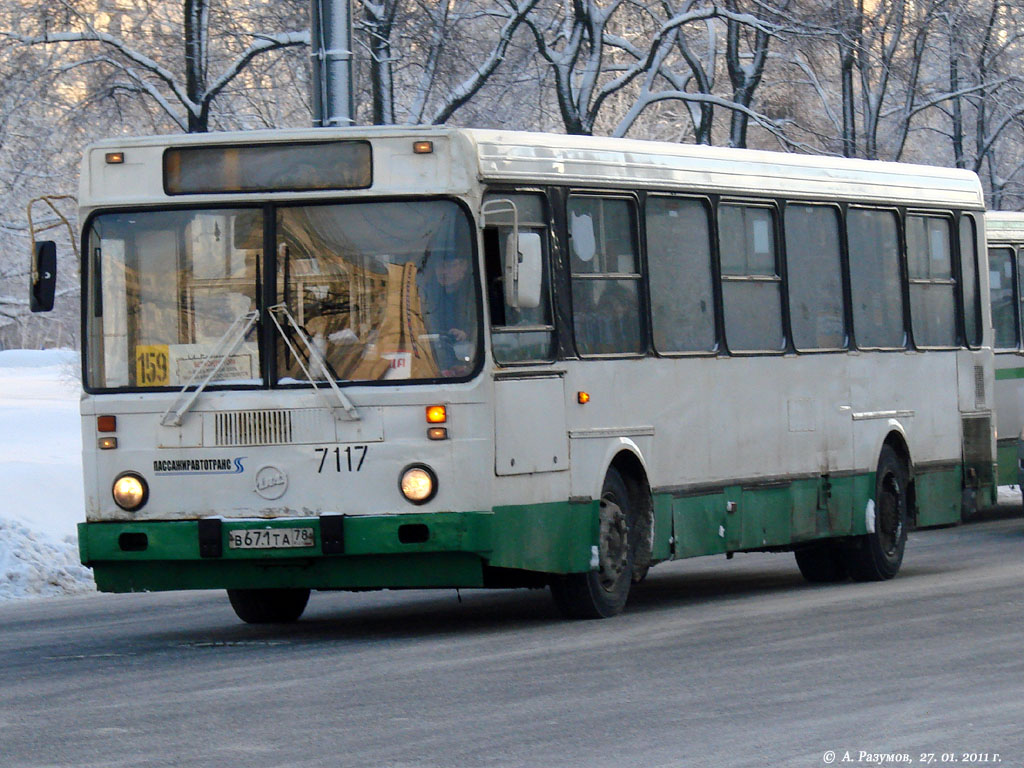 Санкт-Петербург, ЛиАЗ-5256.25 № 7117