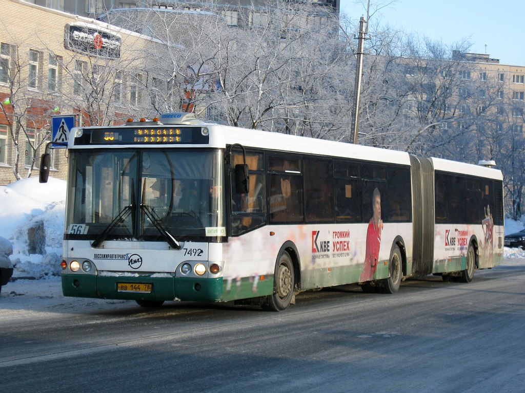 Санкт-Петербург, ЛиАЗ-6213.20 № 7492