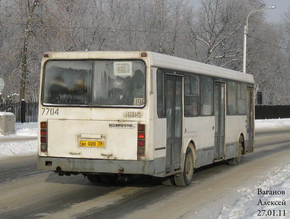 Санкт-Петербург, ЛиАЗ-5256.25 № 7704