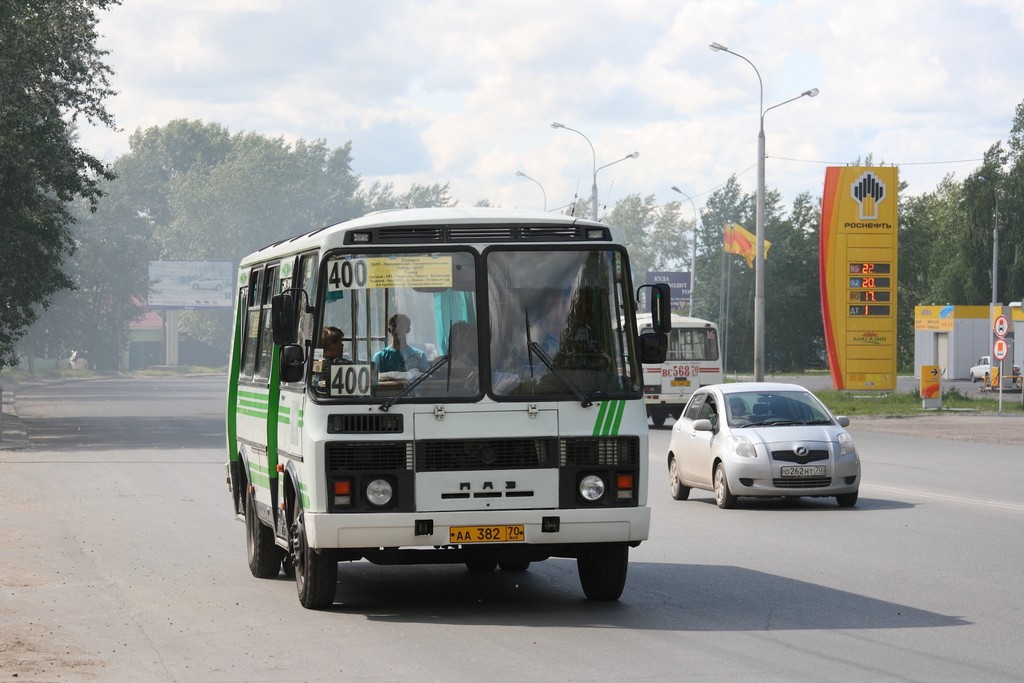 Томская область, ПАЗ-32054 № АА 382 70