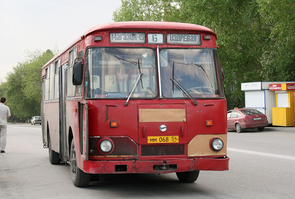 Novosibirsk region, LiAZ-677M # 4121