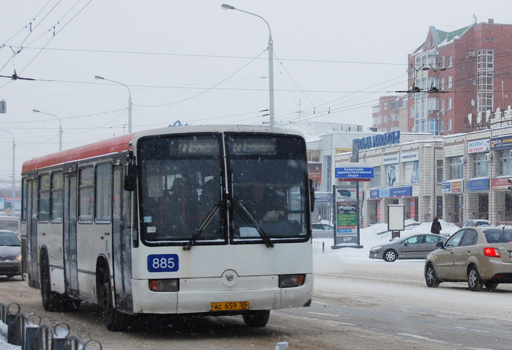 Омская область, Mercedes-Benz O345 № 885