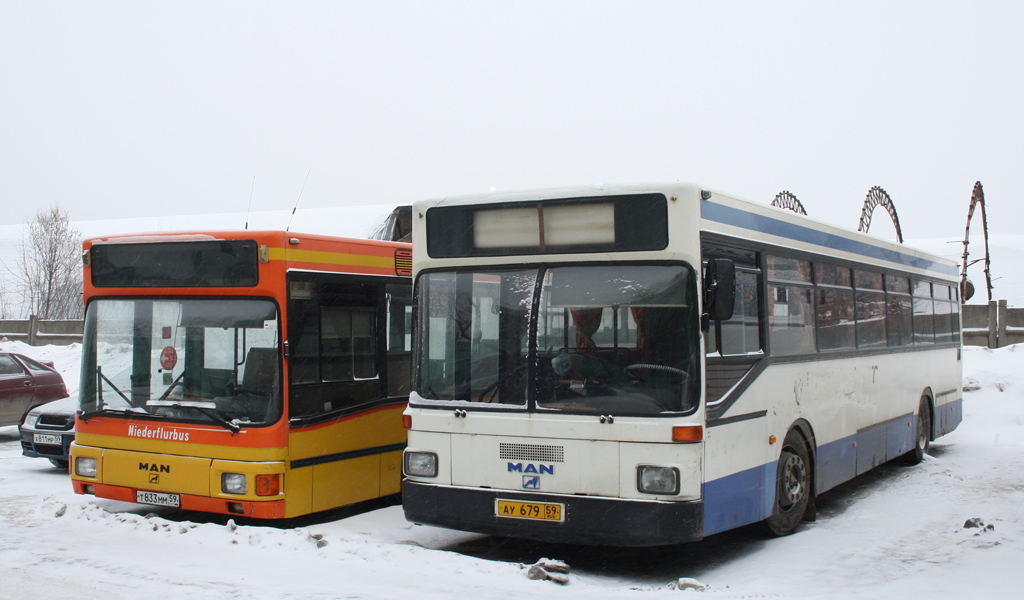 Пермский край, MAN 791 SL202 № АУ 679 59