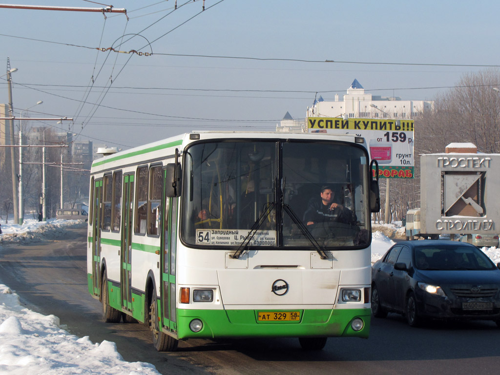 Пензенская вобласць, ЛиАЗ-5256.45 № АТ 329 58