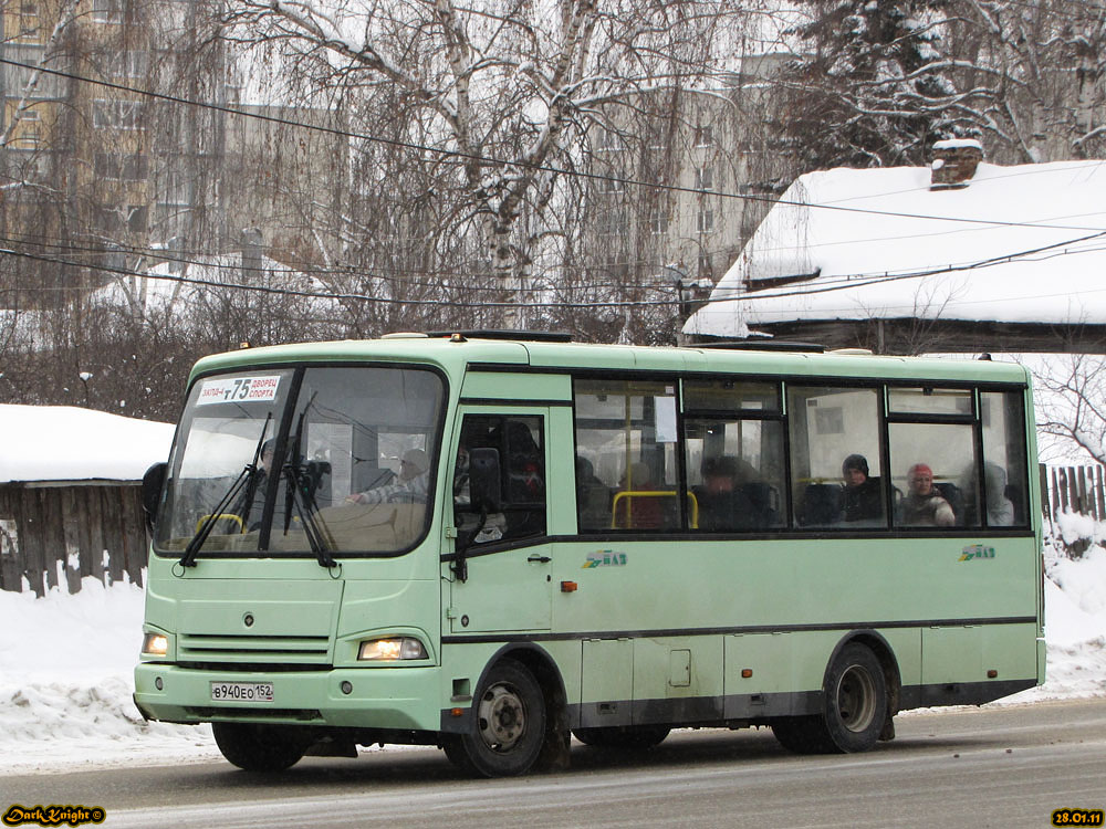 Нижегородская область, ПАЗ-3204 (00) № В 940 ЕО 152