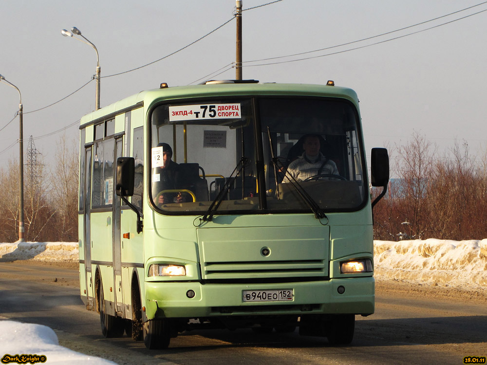 Нижегородская область, ПАЗ-3204 (00) № В 940 ЕО 152