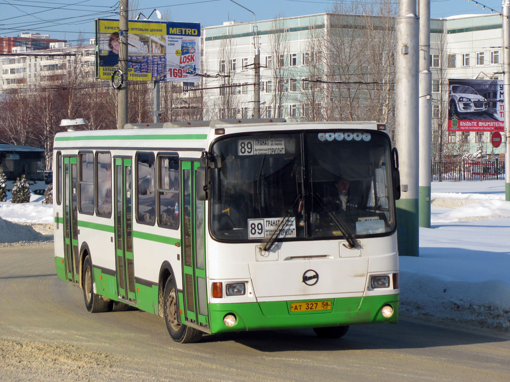 Penza region, LiAZ-5256.45 Nr. АТ 327 58