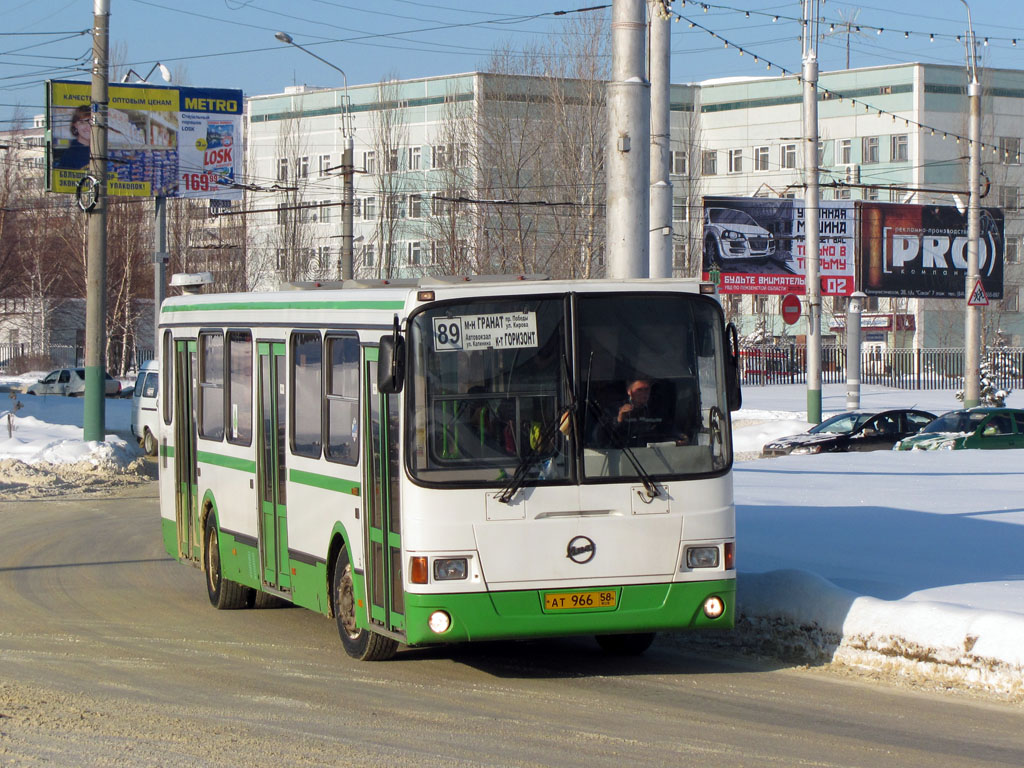 Пензенская область, ЛиАЗ-5256.45 № АТ 966 58