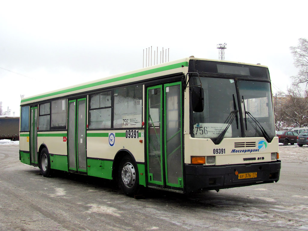 Москва, Ikarus 415.33 № 09391