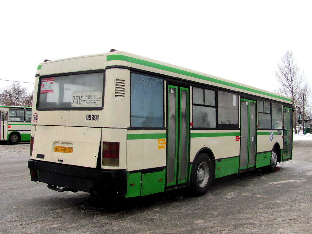 Москва, Ikarus 415.33 № 09391