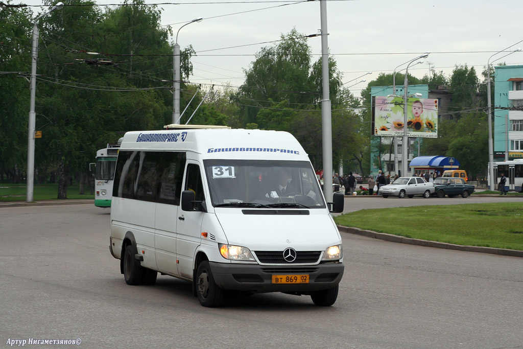 Башкортостан, Самотлор-НН-323760 (MB Sprinter 413CDI) № ВТ 869 02