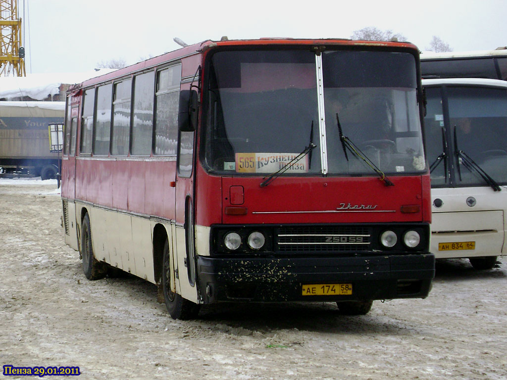 Пензенская область, Ikarus 250.59 № 173