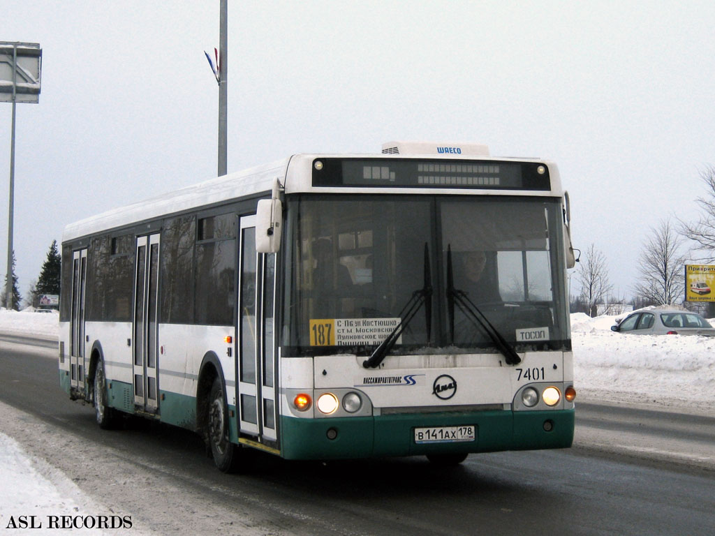 Санкт-Петербург, ЛиАЗ-5292.20 № 7401