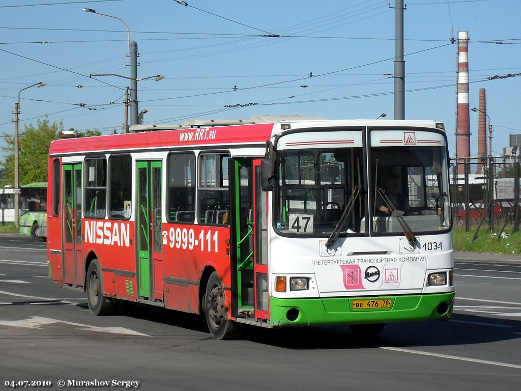 Санкт-Петербург, ЛиАЗ-5256.25 № n034