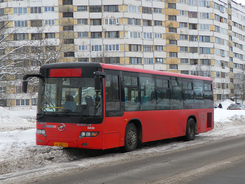 Ленинградская область, Higer KLQ6118GS № 04136