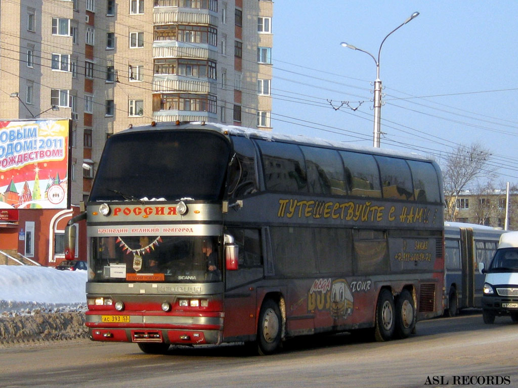 Novgorod region, Neoplan N122/3 Skyliner № АС 393 53