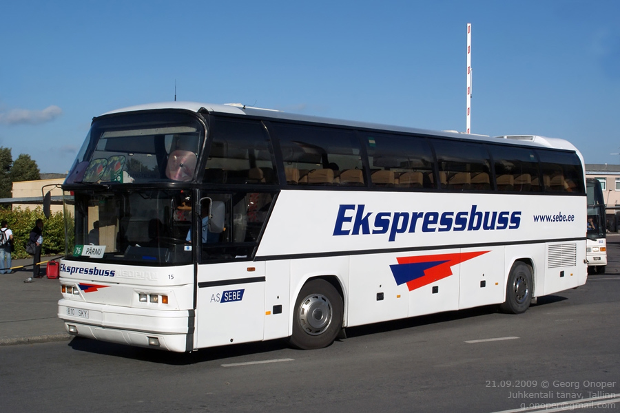 Эстония, Neoplan N116 Cityliner № 15