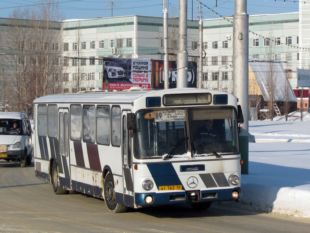 Пензенская область, Mercedes-Benz O307 № АТ 763 58