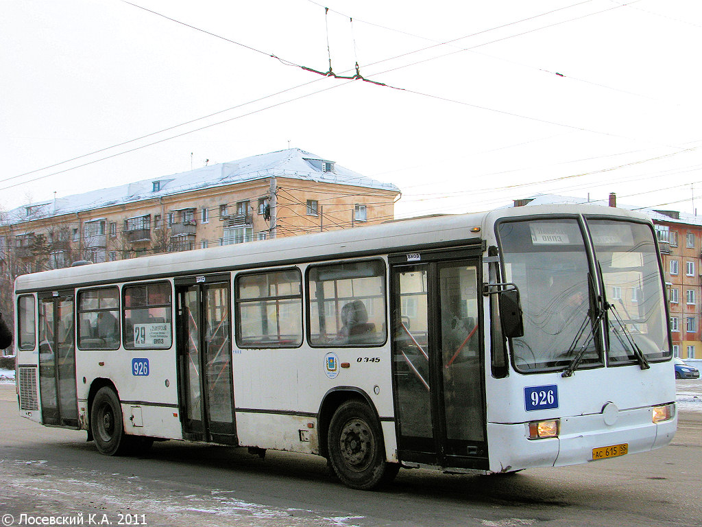 Омская область, Mercedes-Benz O345 № 926