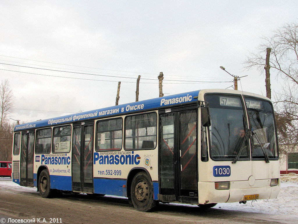 Омская область, Mercedes-Benz O345 № 1030