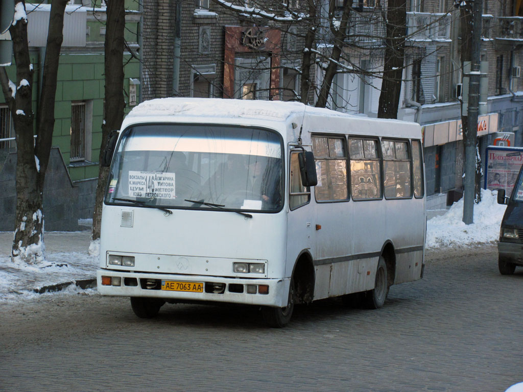 Dnepropetrovsk region, Bogdan A091 Nr. AE 7063 AA