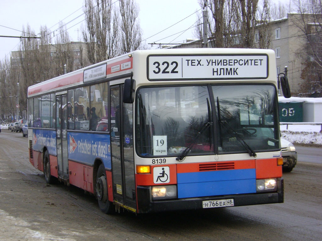 Липецкая область, Mercedes-Benz O405N № Н 766 ЕА 48