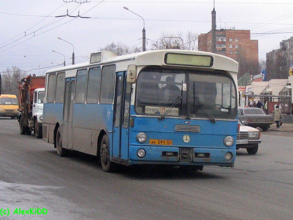 Нижегородская область, Mercedes-Benz O305 № АК 591 52