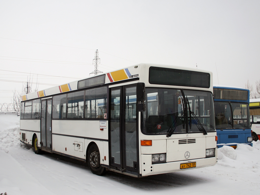 Пермский край, Mercedes-Benz O405 № АУ 742 59