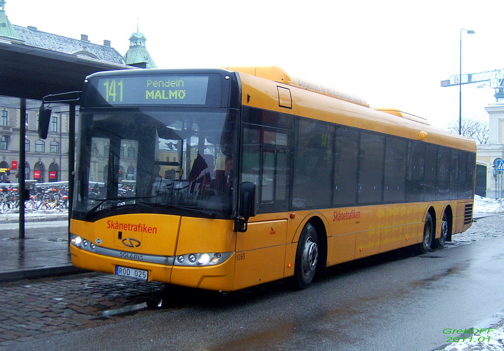 Швеция, Solaris Urbino III 15 LE CNG № 6165