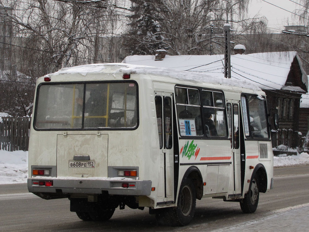 Nizhegorodskaya region, PAZ-32054 č. В 608 РЕ 152