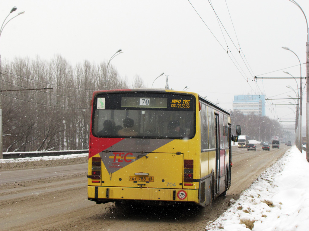 Penza region, Van Hool A600 č. АУ 788 58