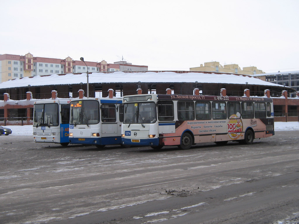 Omsk region, LiAZ-5256.45 č. 1274; Omsk region — Bus stops