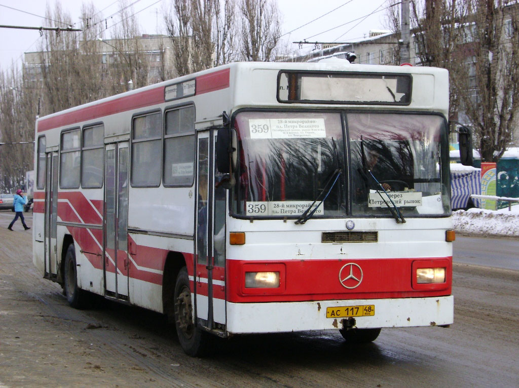 Липецкая область, Mercedes-Benz O325 № АС 117 48