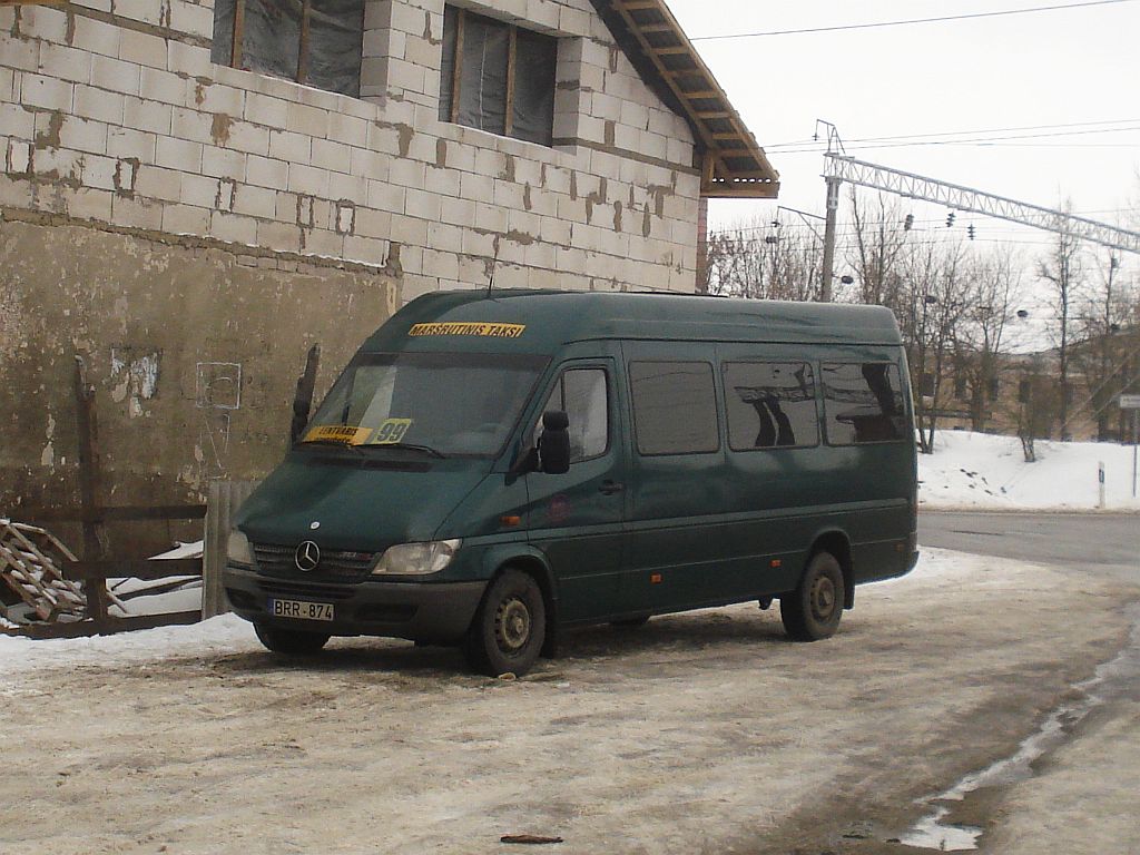 Litauen, Mercedes-Benz Sprinter W903 313CDI Nr. BRR 874