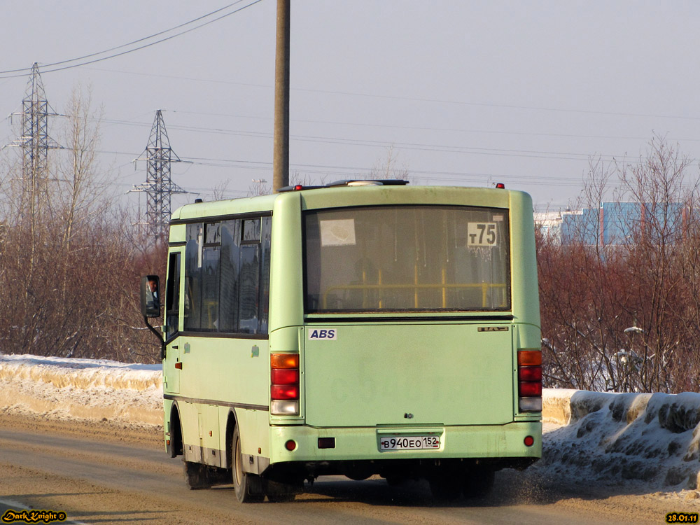 Нижегородская область, ПАЗ-3204 (00) № В 940 ЕО 152