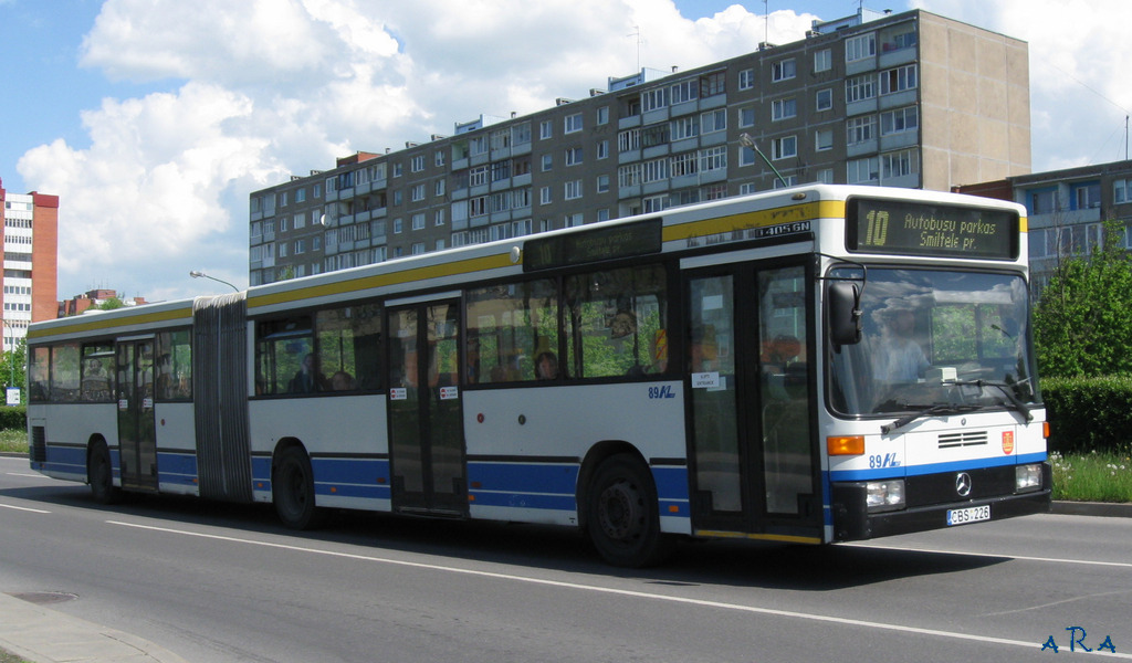 Λιθουανία, Mercedes-Benz O405GN # 89