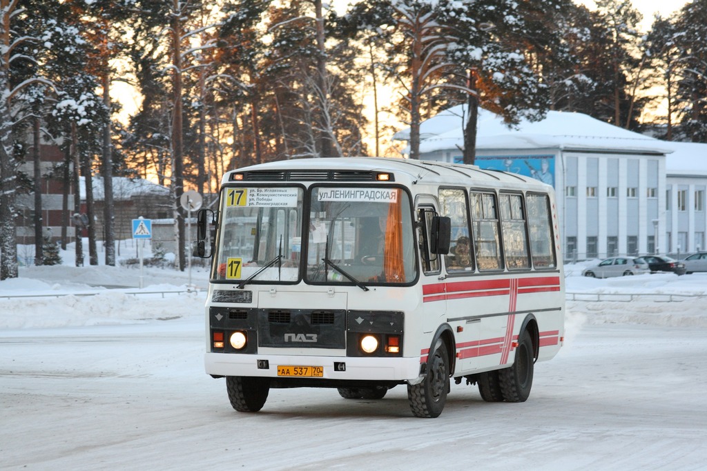 Томская область, ПАЗ-32054 № АА 537 70