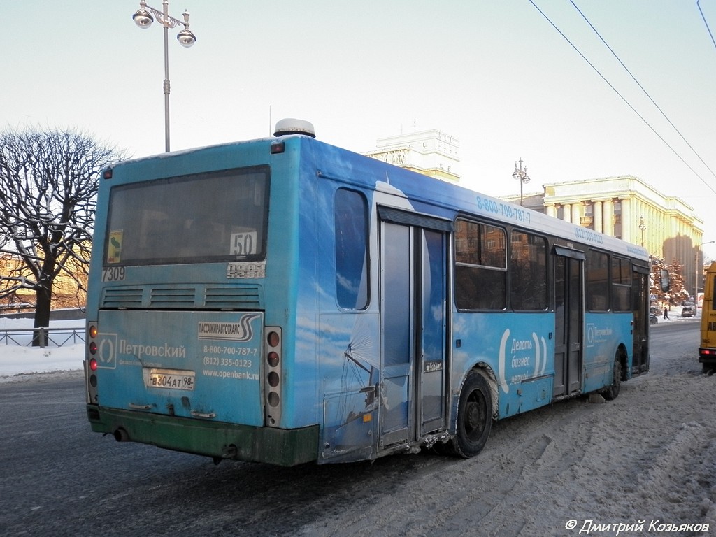 Санкт-Петербург, ЛиАЗ-5256.25 № 7309