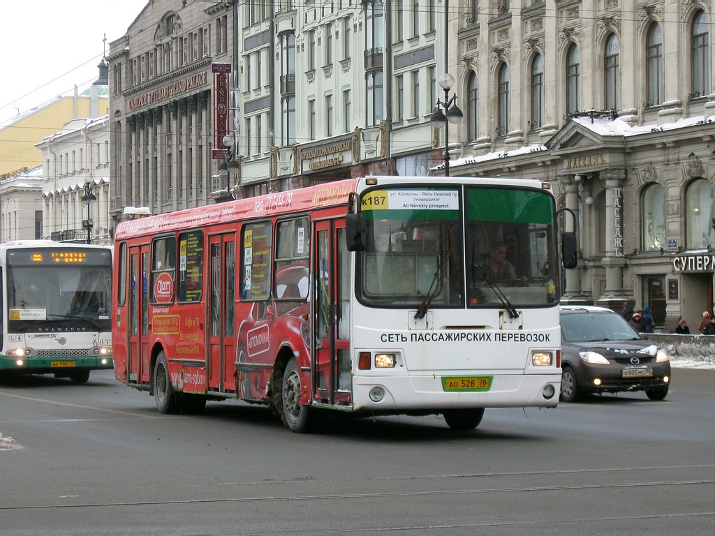 Санкт-Петербург, ЛиАЗ-5256.25 № АО 528 78