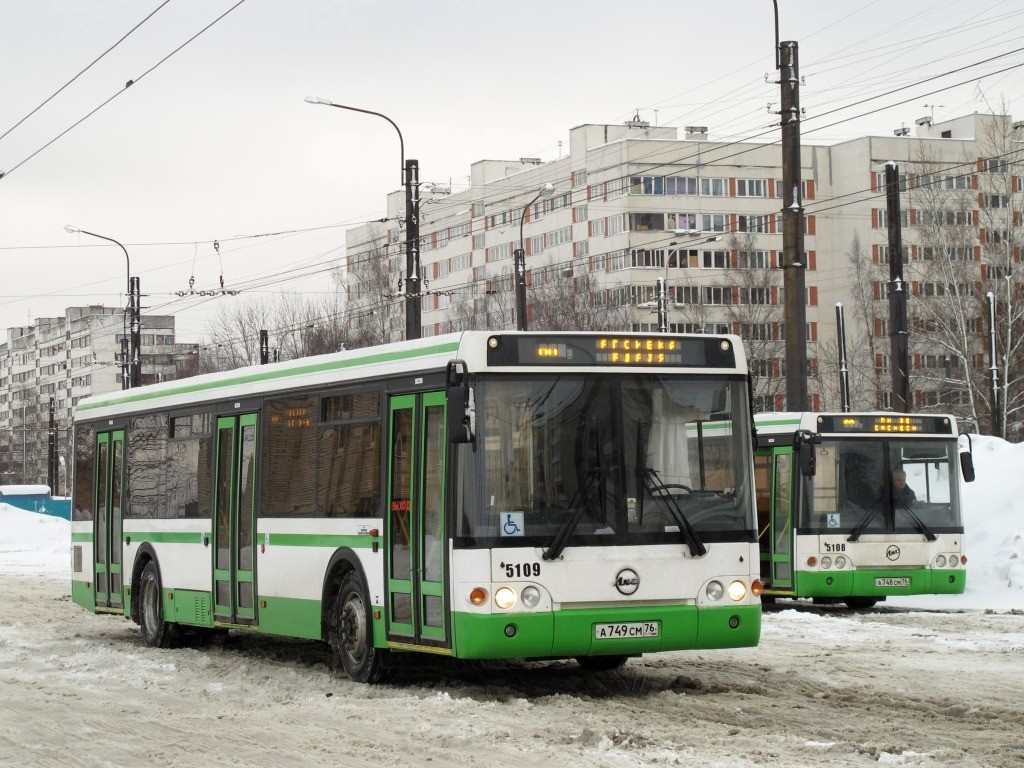 Санкт-Петербург, ЛиАЗ-5292.20 № 5109